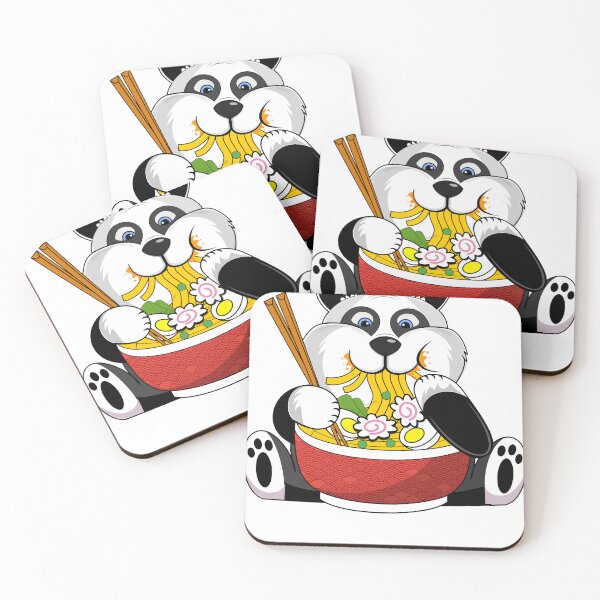 Item preview, Funny panda eating ramen noodles cute anime ramen bowl for panda lover designed and sold by teeartforyou.