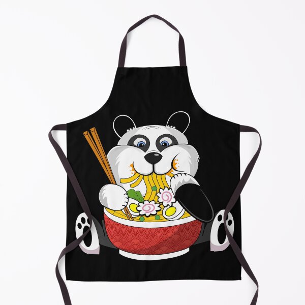 Item preview, Funny panda eating ramen noodles cute anime ramen bowl for panda lover designed and sold by teeartforyou.