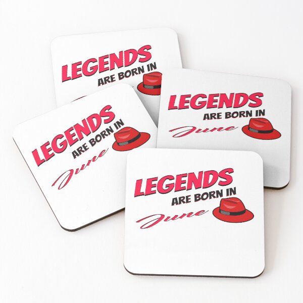 Item preview, Legends Are Born In June Tee, For all those Born in June designed and sold by hossam ayed.