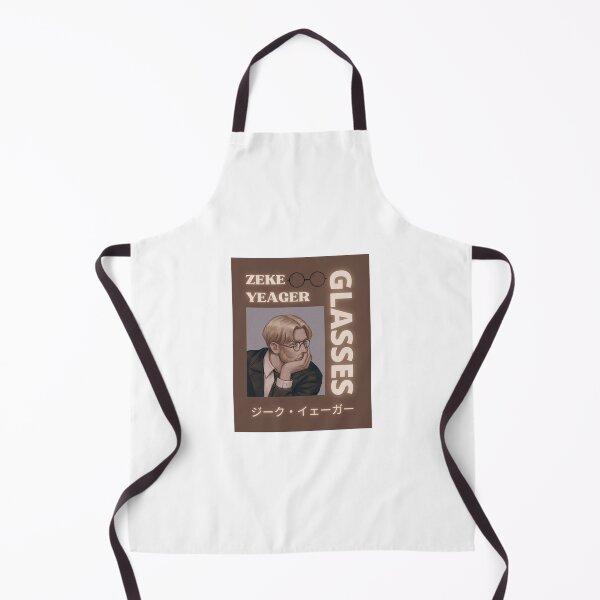 ZEKE YEAGER GLASSES - ATTACK ON TITAN  Apron