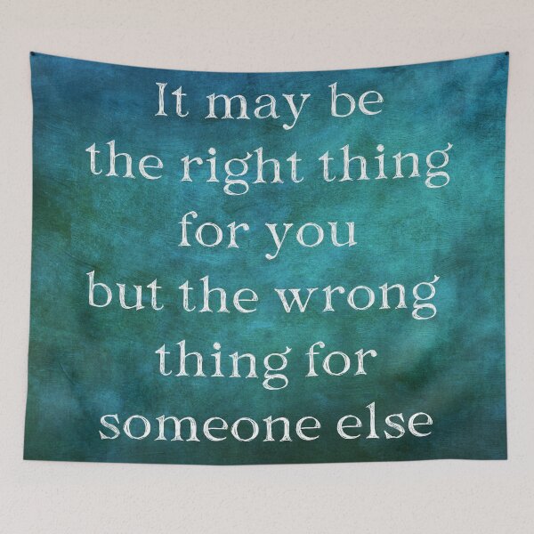 Item preview, The Right Thing Quotation designed and sold by onepony.