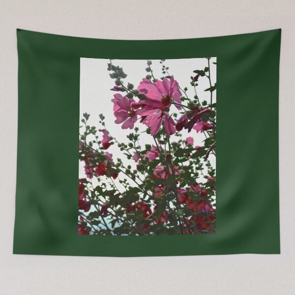 Item preview, Pink flowers with rain drops designed and sold by Shulie1.