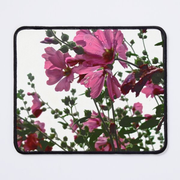 Item preview, Pink flowers with rain drops designed and sold by Shulie1.