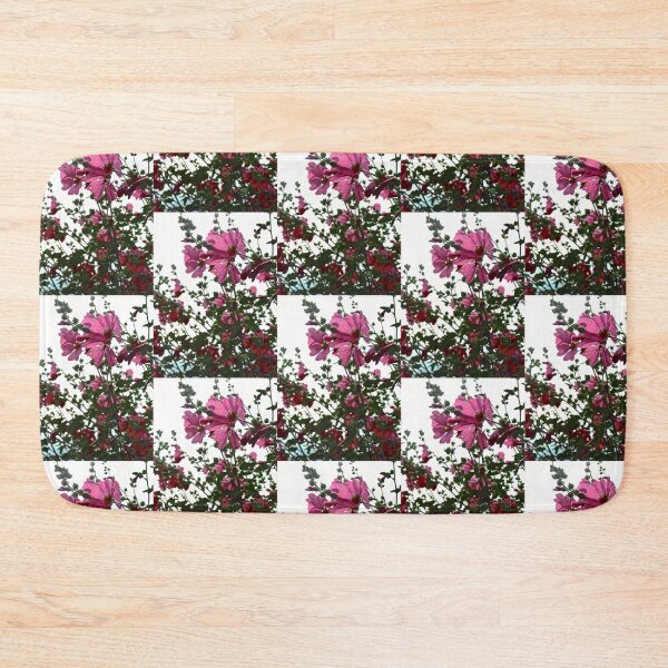 Item preview, Pink flowers with rain drops designed and sold by Shulie1.