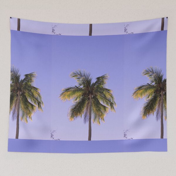 Item preview, Purple Sky Palm Tree designed and sold by newburyboutique.