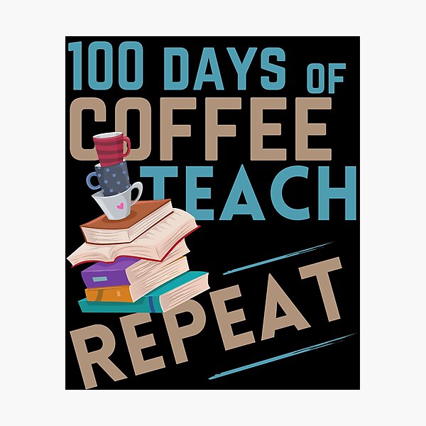 Item preview, 100 days of school funny teacher design designed and sold by reka88.