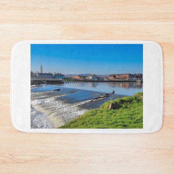 Item preview, Trews Weir at the River Exe at Exeter Devon designed and sold by Dorset Girl.