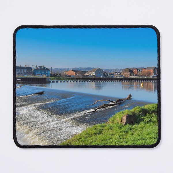 Item preview, Trews Weir at the River Exe at Exeter Devon designed and sold by Dorset Girl.