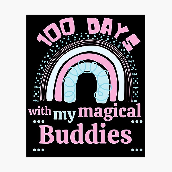 Item preview, 100 days of school rainbow girl design designed and sold by reka88.