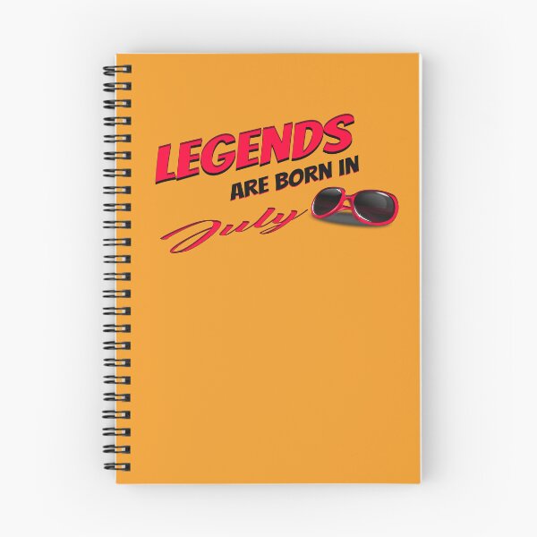 Item preview, Legends Are Born In July Tee, For all those Born in July designed and sold by hossam ayed.