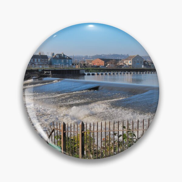 Item preview, Trews Weir at the River Exe in Exeter Devon designed and sold by Dorset Girl.