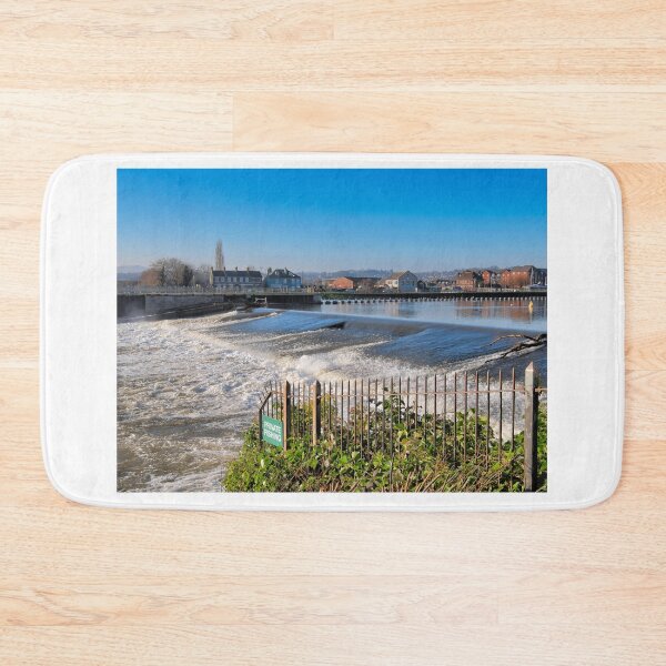 Item preview, Trews Weir at the River Exe in Exeter Devon designed and sold by Dorset Girl.