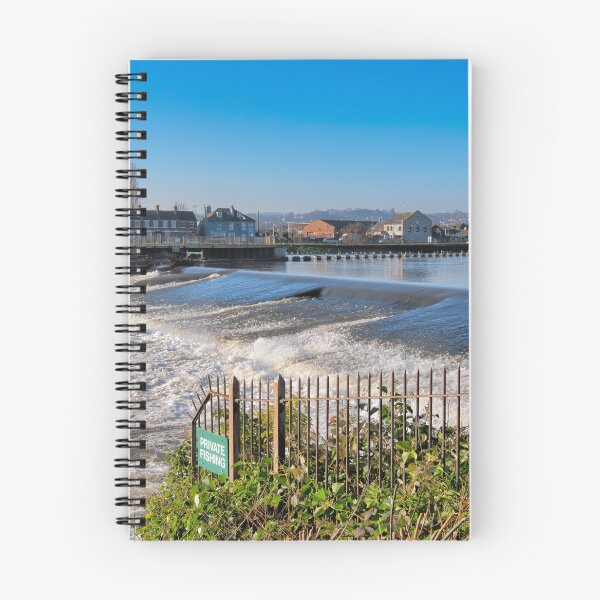 Item preview, Trews Weir at the River Exe in Exeter Devon designed and sold by Dorset Girl.