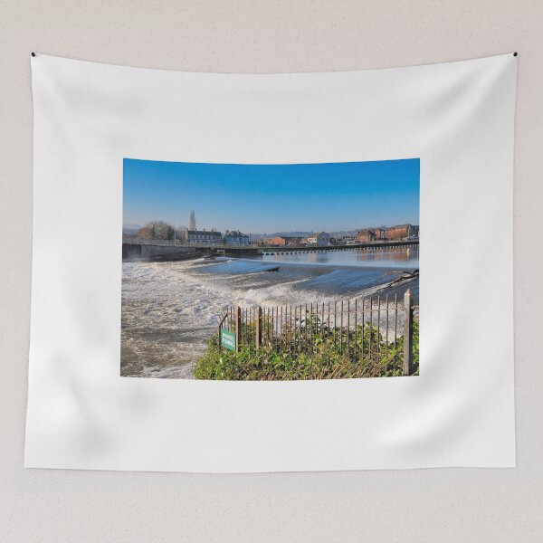Item preview, Trews Weir at the River Exe in Exeter Devon designed and sold by Dorset Girl.
