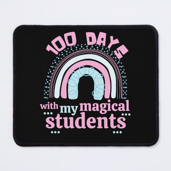 Item preview, 100 days of school rainbow teacher design designed and sold by reka88.