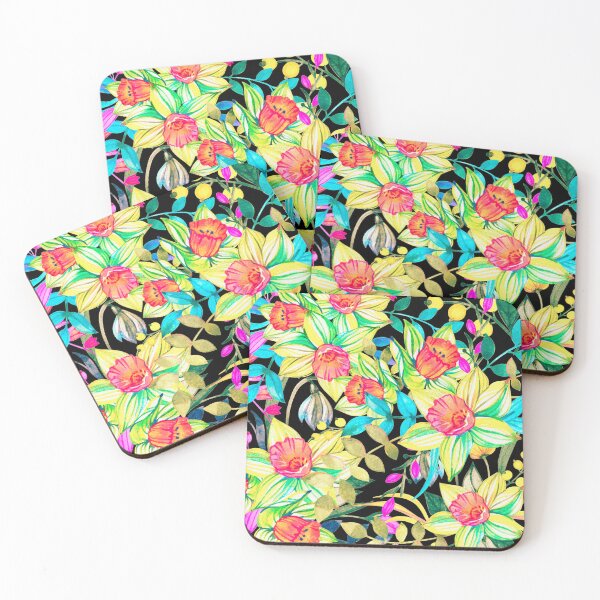 Item preview, flowers watercolor art designed and sold by cutecrazytshirt.