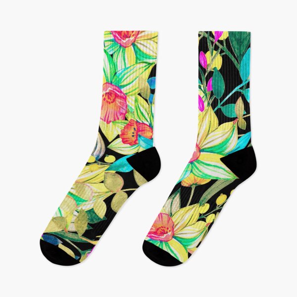Item preview, flowers watercolor art designed and sold by cutecrazytshirt.