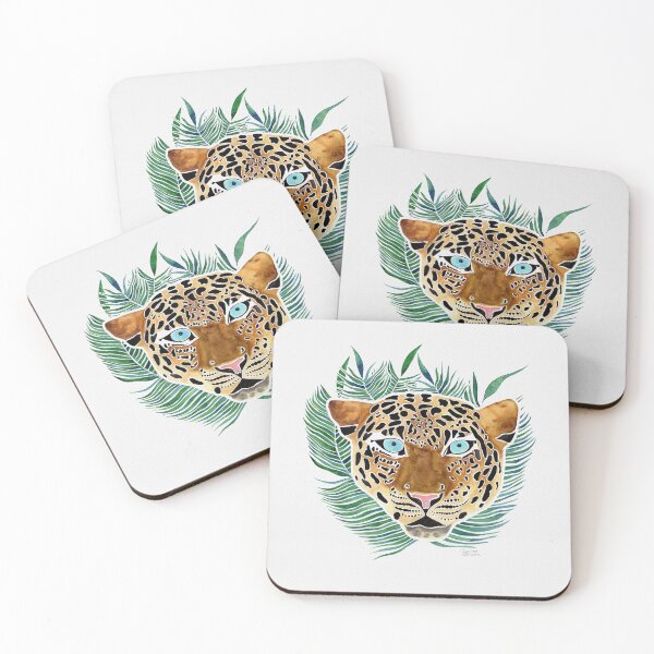 Item preview, Jungle Leopard Watercolor designed and sold by Jesslarsonart.