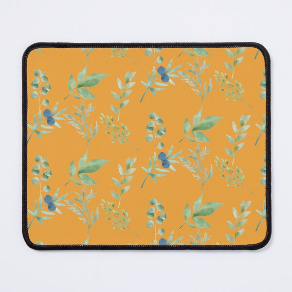 Item preview, Rustic Watercolor Painted Leaves orange Version designed and sold by Cora Gregory.