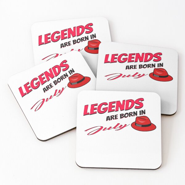 Item preview, Legends Are Born In July Tee, For all those Born in July designed and sold by hossam ayed.