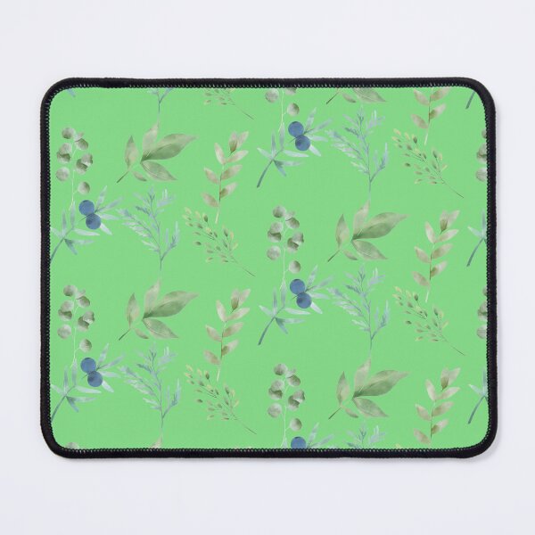 Item preview, Rustic Watercolor Painted Leaves Green Version designed and sold by Cora Gregory.