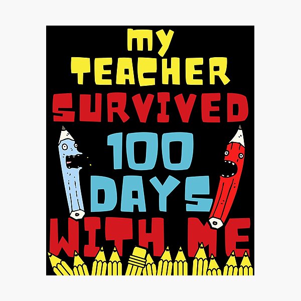 Item preview, funny 100 days of school design designed and sold by reka88.