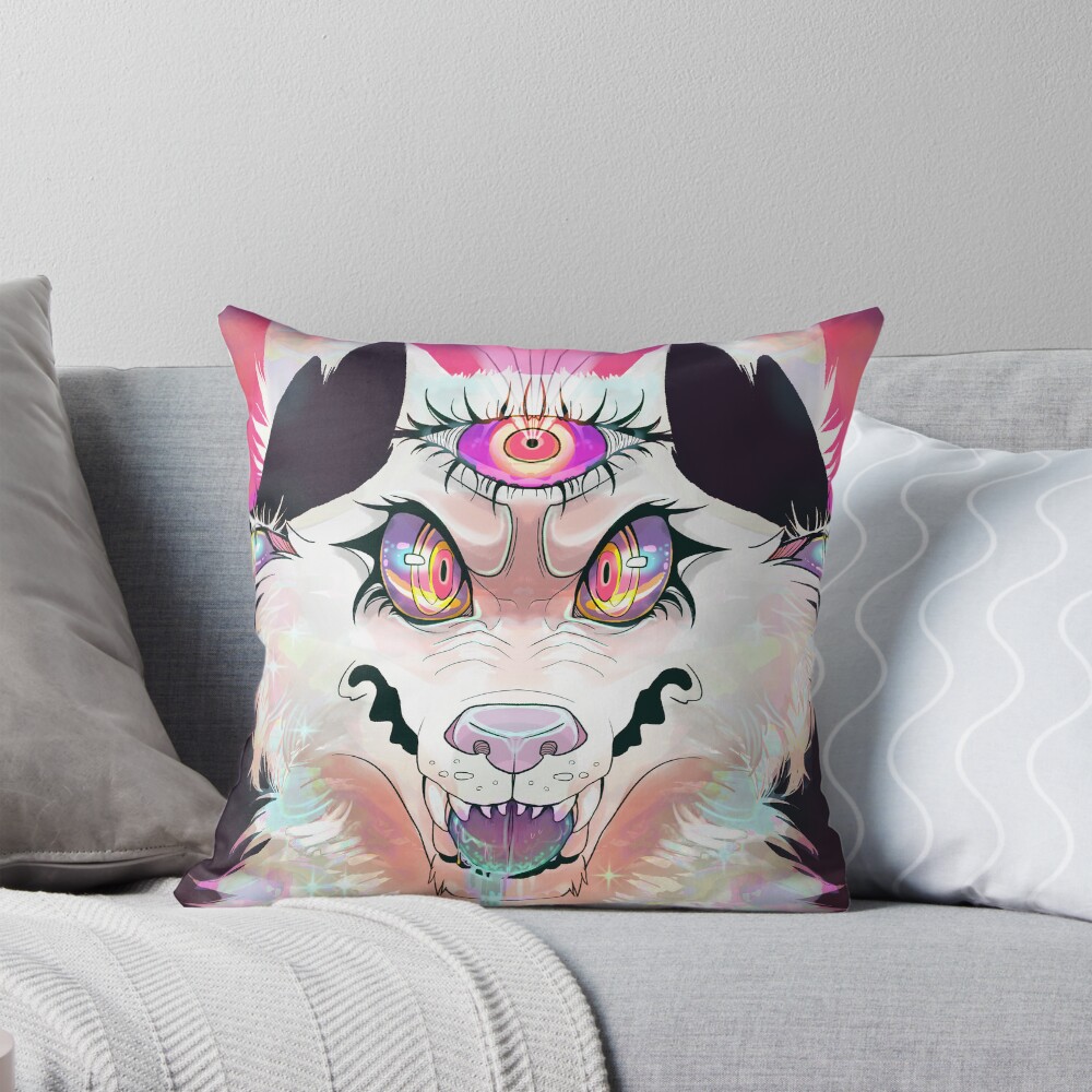 Item preview, Throw Pillow designed and sold by Venokitake.