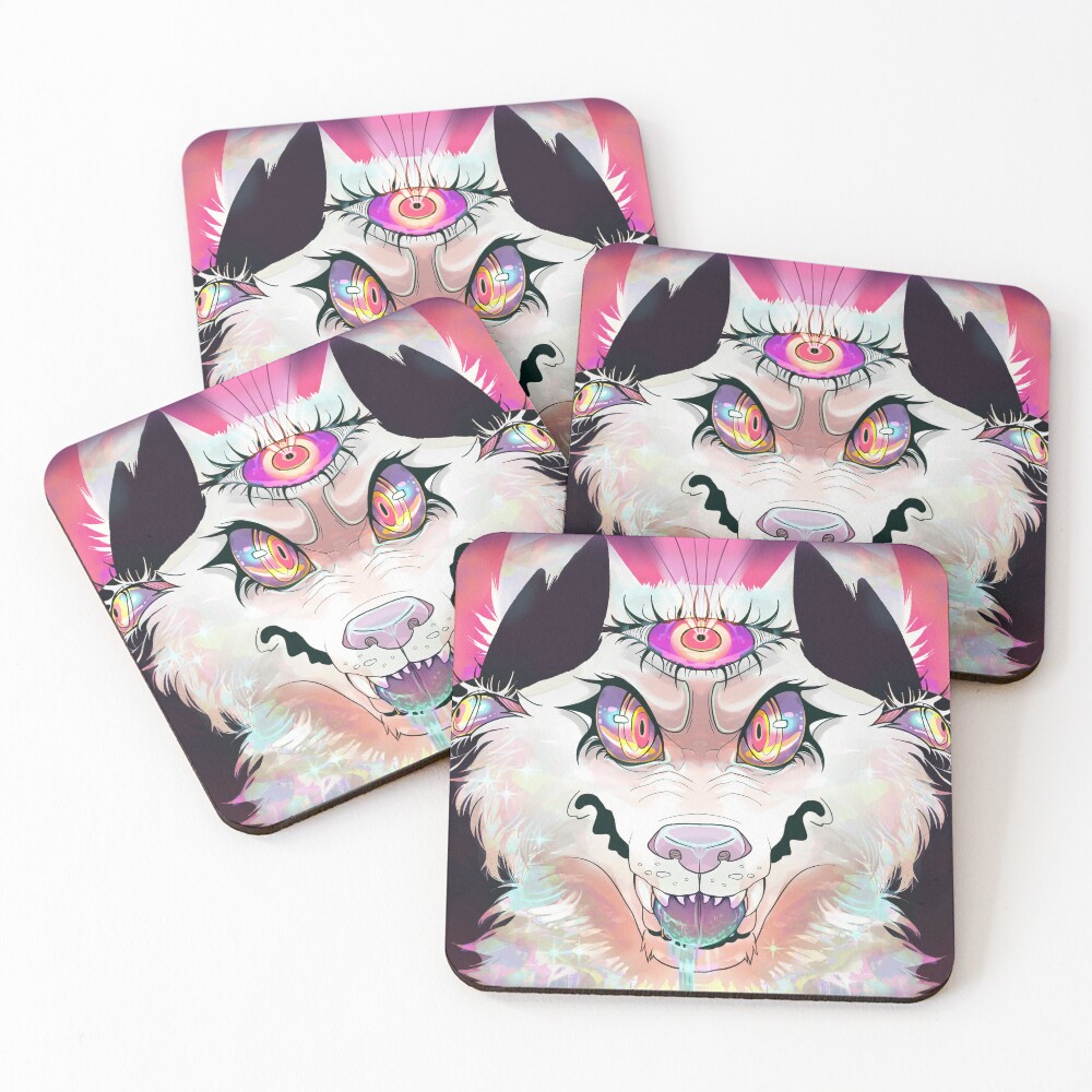 Item preview, Coasters (Set of 4) designed and sold by Venokitake.