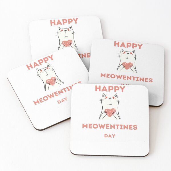 Item preview, Happy Meowentines day , funny , gift for Cat lover designed and sold by JUSTDOIT ⭐⭐⭐⭐⭐.