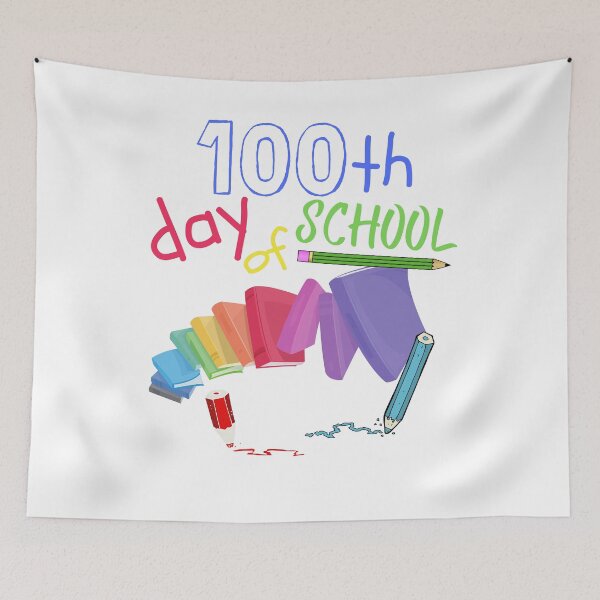 Item preview, 100 days of school design designed and sold by reka88.