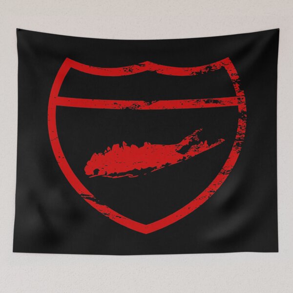 Item preview,  LONG ISLAND 495 VINTAGE LOGO (RED) designed and sold by Ty Turpin.