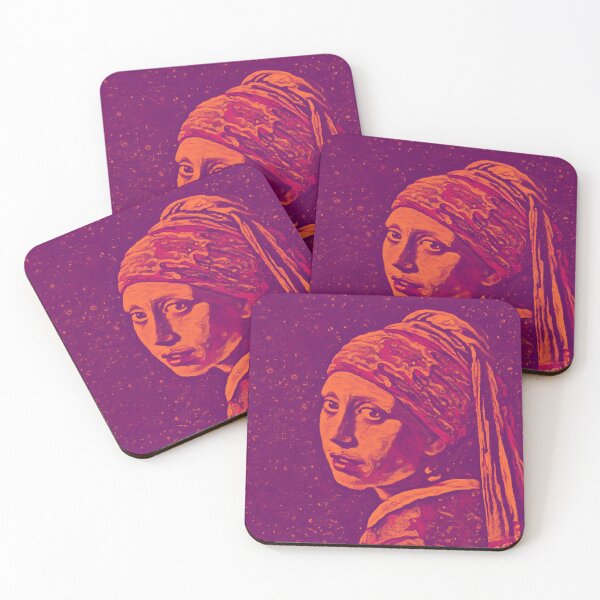 Item preview, Girl with a Pearl Earring orange designed and sold by Timegraf.
