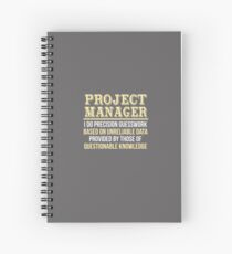 Projektmanager Definition Spiralblock