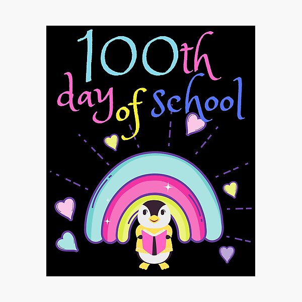 Item preview, cute 100 days of school design designed and sold by reka88.