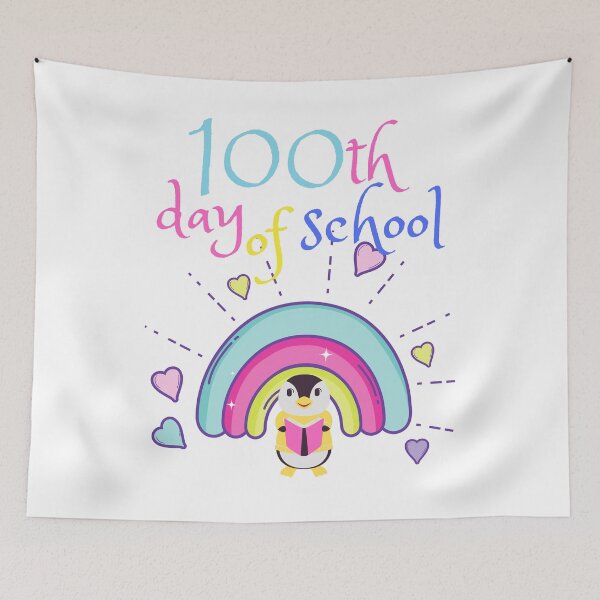 Item preview, cute 100 days of school design designed and sold by reka88.