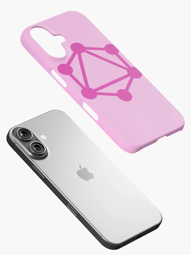 Thumbnail 2 of 4, iPhone Case, GraphQL designed and sold by nullable.