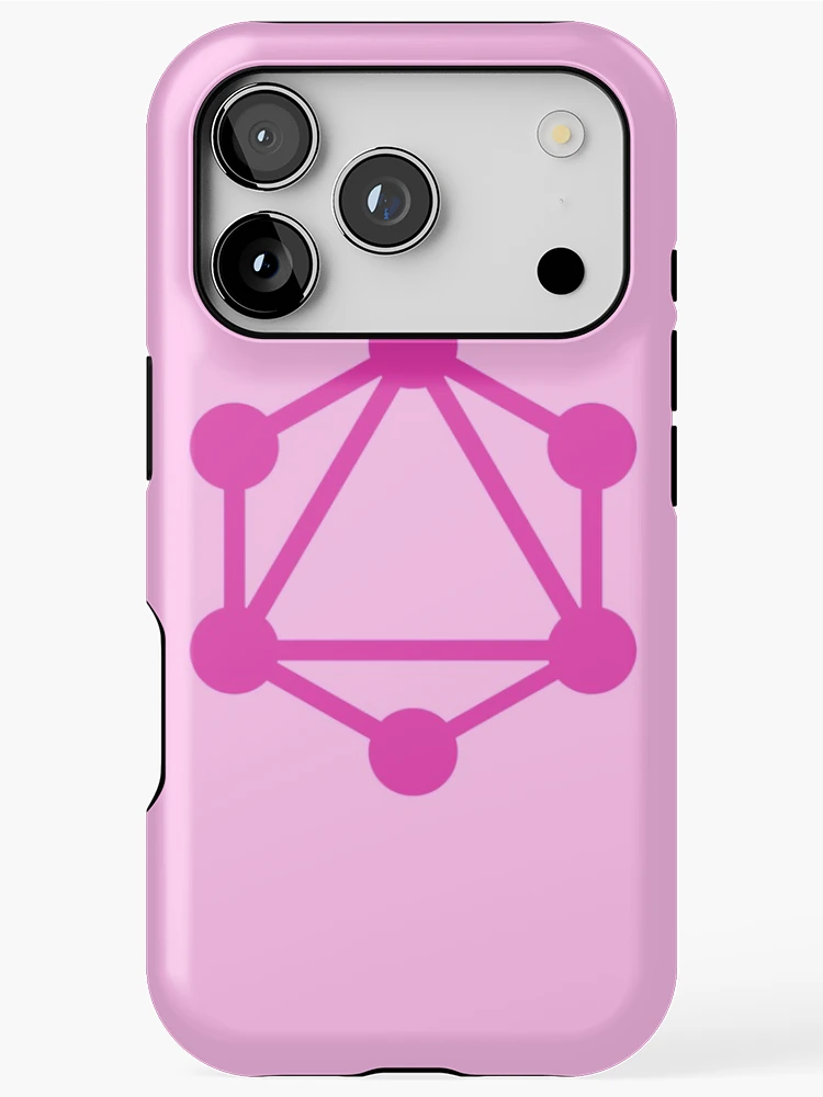 Thumbnail 1 of 4, iPhone Case, GraphQL designed and sold by nullable.