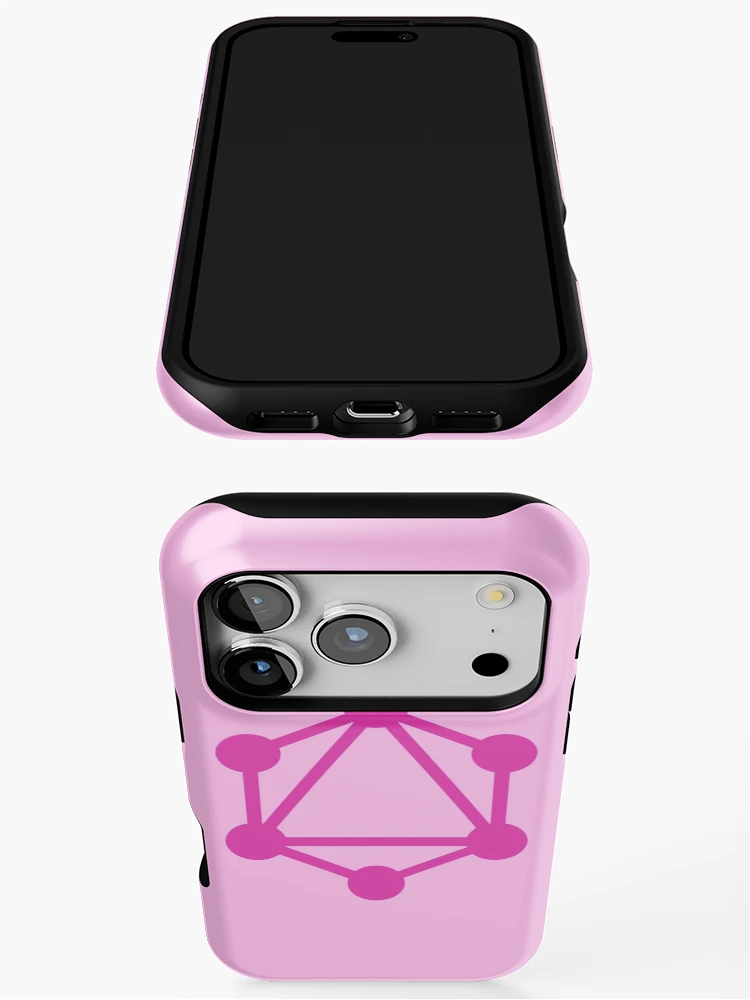 Thumbnail 3 of 4, iPhone Case, GraphQL designed and sold by nullable.