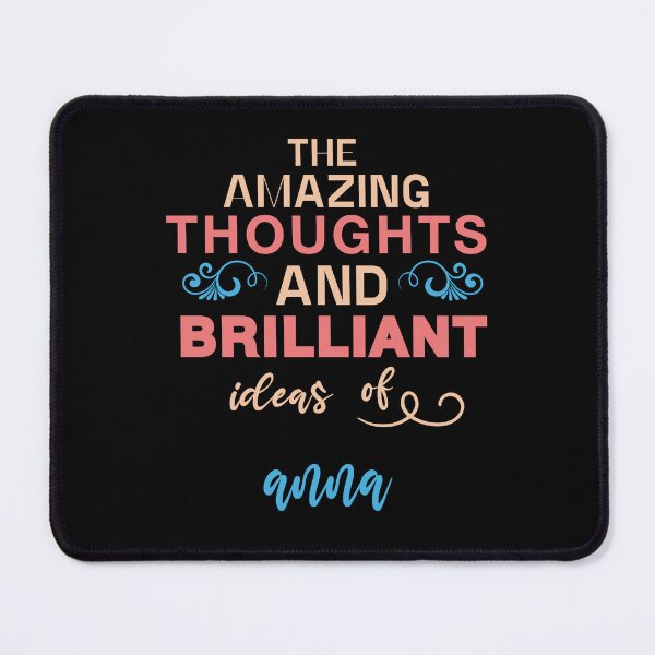 Item preview, Anna Name The Amazing Thoughts And Brilliant Ideas of Anna designed and sold by cheslie-style.