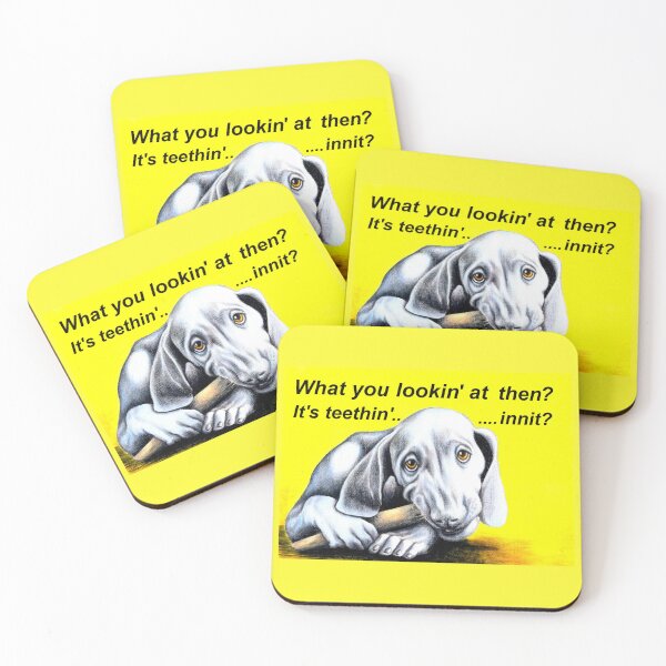 Item preview, Teething trouble  designed and sold by SaxonArtDesign.