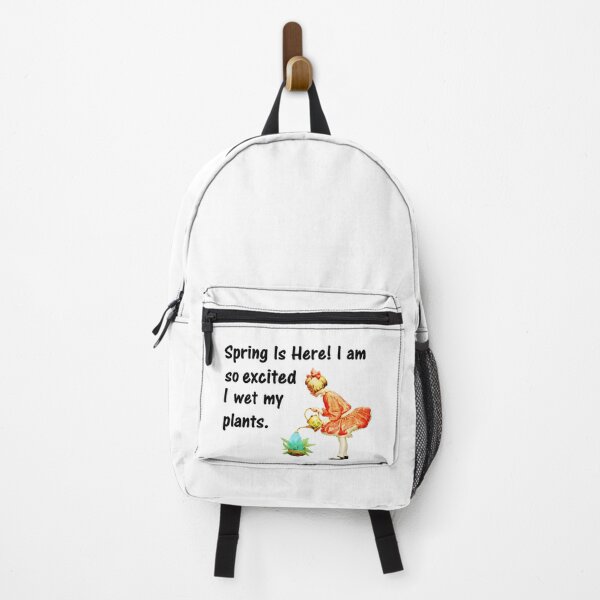 Item preview, Spring is here! I am so excited I wet my plants. designed and sold by DistinguishedMe.