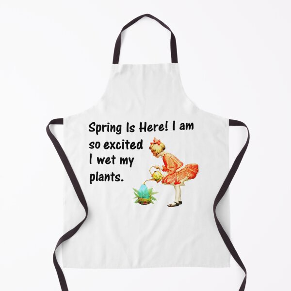 Item preview, Spring is here! I am so excited I wet my plants. designed and sold by DistinguishedMe.