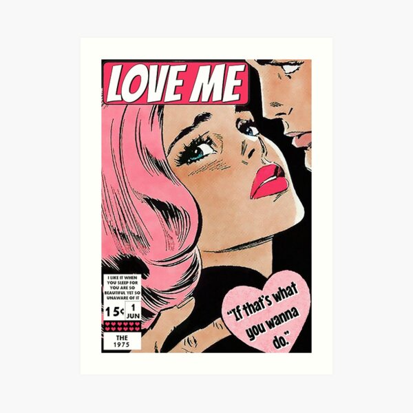Love Me Art Print