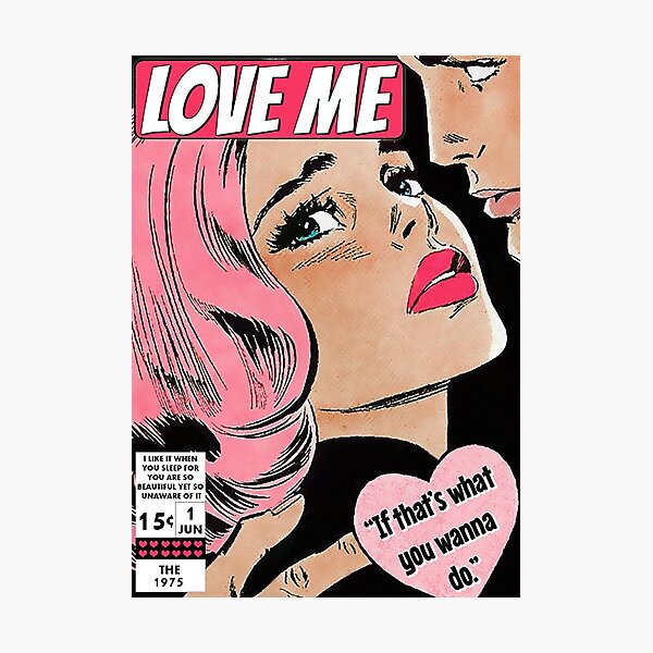 Love Me Photographic Print