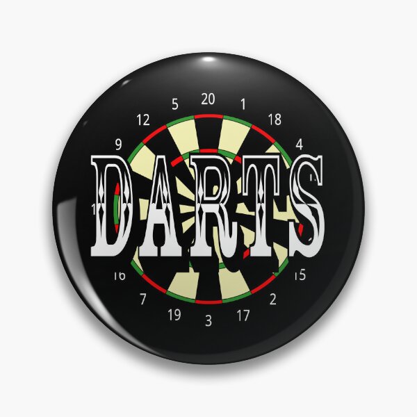 Item preview, Darts sport drawing designed and sold by Blondiabshop.