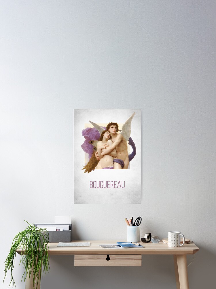 Imagen 2 de 3, Póster con la obra William Adolphe Bouguereau, diseñada y vendida por BoKev.