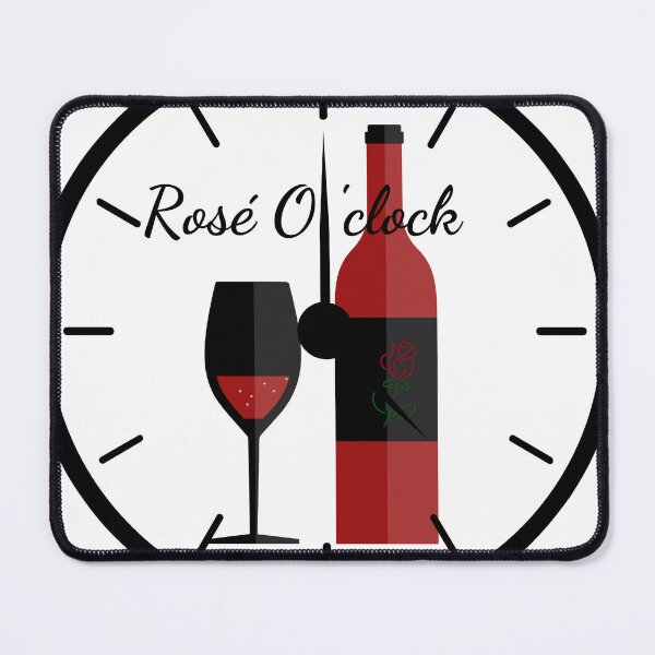 Item preview, Rosé O' Clock (red and black bottle) designed and sold by sessiet.