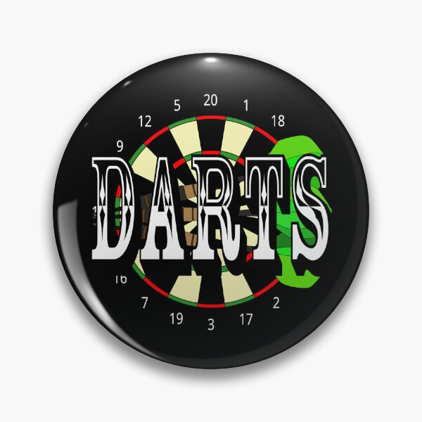Item preview, Darts sport drawing designed and sold by Blondiabshop.