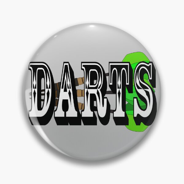Item preview, Darts sport drawing designed and sold by Blondiabshop.