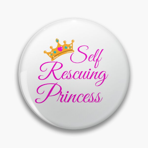 Item preview, Self Rescuing Princess, Female Empowerment Gift, crown princess designed and sold by trendyshopy.